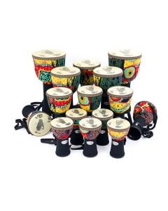 Percussion Plus Slap Djembe - Mixed Pack of 15