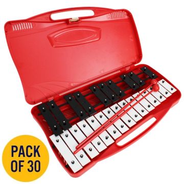 A-Star 25 Note Chromatic Glockenspiel - Pack of 30